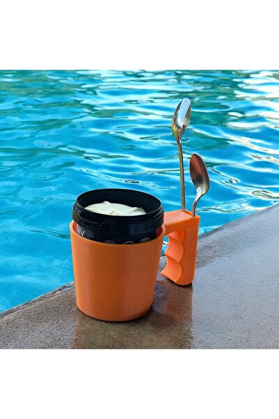 Home Ice Cream Holder 500 ml – Ice Cream Holder – Don'T Freeze Your Hands – with Spoon Chamber