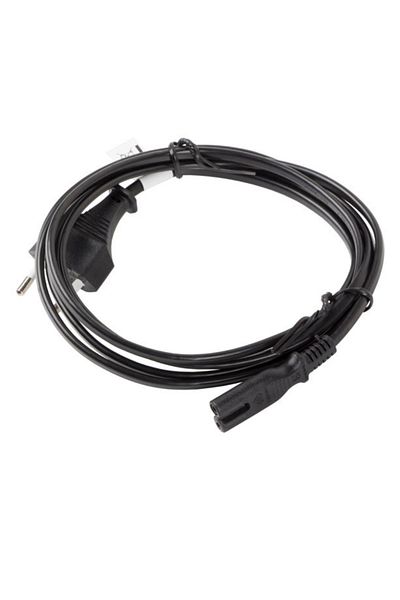 Lanberg TV / radio/cassette player power cord, length 3m, VDE, Lanberg 42914, Euro, CEE 7/16 to IEC 320 C7