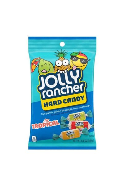 Jolly Rancher Jolly Rancher Hard Candy Tropical 184 g, Bomboane