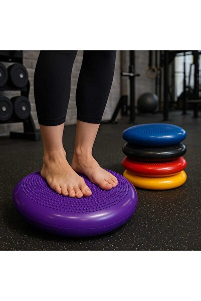 Leyaton Denge Diski Balance Trainer Denge Topu Pilates Balans Disk (Pompasız)...