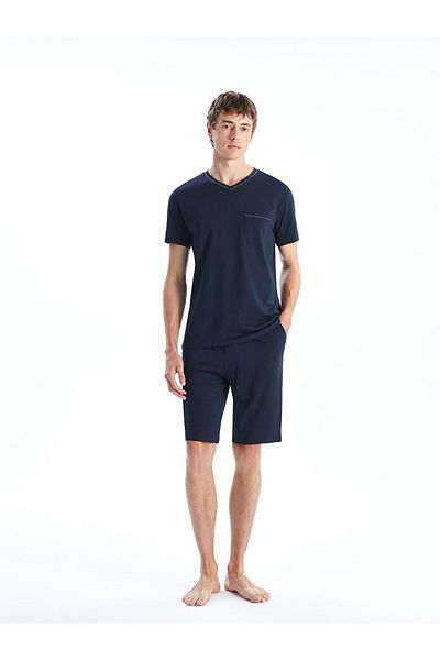 LC Waikiki Standard Fit Men's Pajama Bottom Shorts