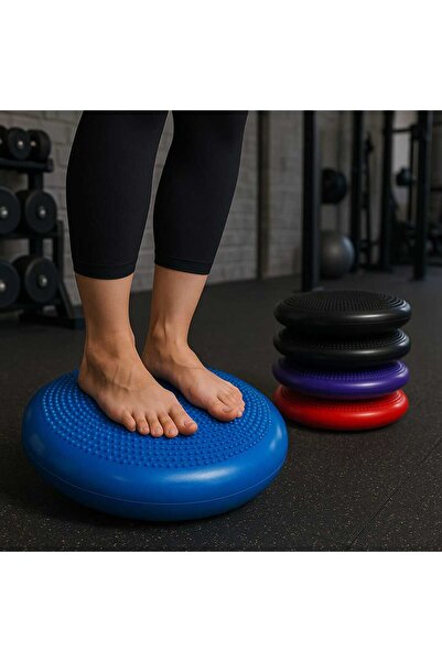 Leyaton Denge Diski Balance Trainer Denge Topu Pilates Balans Disk (Pompasız)...