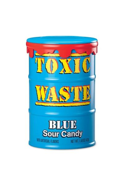 Toxic Waste Blue Sour Candy, Bomboane Acre 42 g