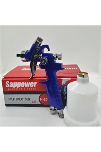 Voylet Sappower H2000 Profesyonel Gölge Boya Tabancası – 125 ml HVLP Mini Boy...