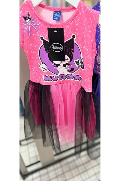 MİNİ İNOWESTA KİDS Kuromi Girl's Birthday Party Special Occasion Dress (Pink Color Can Be Chosen One Size Bigger)