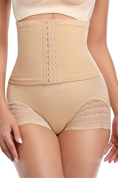 Linovit Chiloți modelatori Daisy - Corset de slăbire - Bej - Bej, M/L