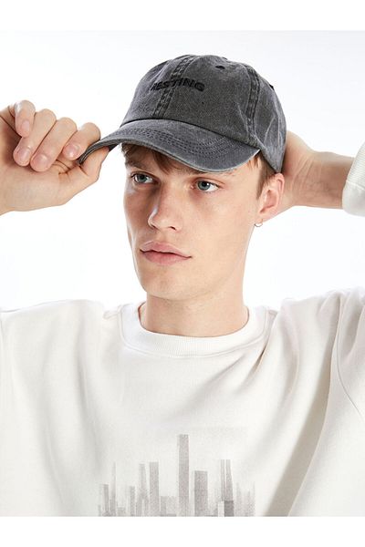 LC Waikiki New Season Letter Embroidered Men's Cap - S5Ak66Z8