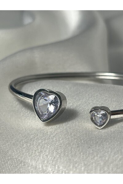 CEY ACCESSORY Kalp Detay Kelepçe