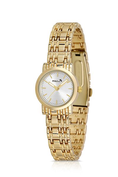 Polo Air Elegant Women's Wristwatch Gold Color Pl-1549B1X