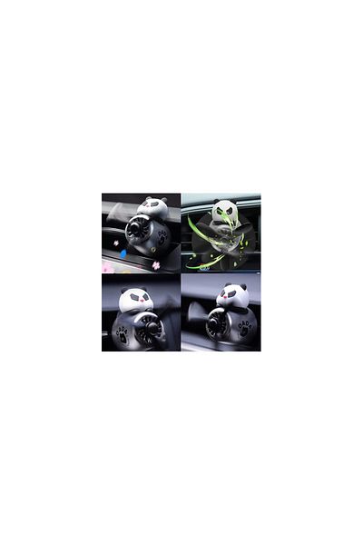 AUTOREY Pilot Bear Car Aromatherapy Diffuser for Ventilation Grille Car Air Freshener 2 Fragrances Included