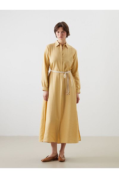 LC Waikiki Sari Buy Belted Shirt Dress