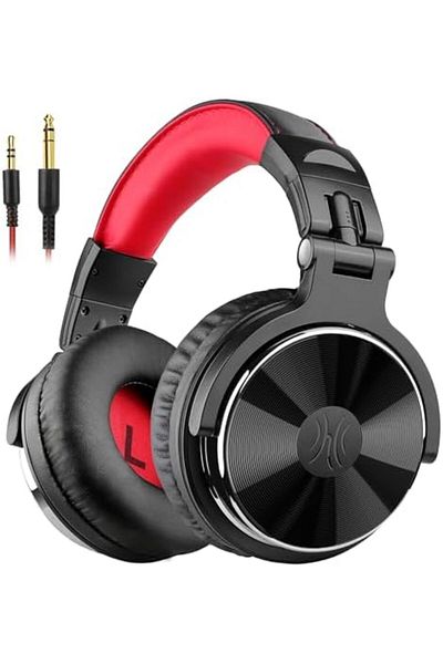 Oneodio Pro10 Wired Over Ear Headphones Hi-Res Studio Monitor & Mixing DJ Stereo Headsets with 50mm