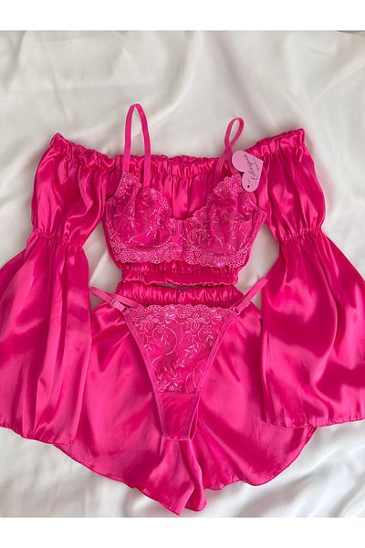 EDLİNGERİE Elsa & Swan Bralet Set Pajama Set