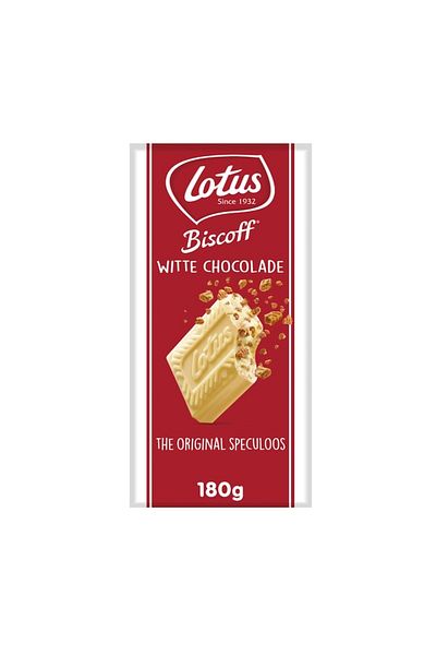 Lotus Ciocolata Lotus Biscoff White 180g