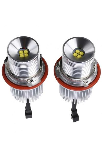 AUTOREY Set 2 becuri Angel Eyes cu LED pentru faruri de semnalizare 40w BMW E39/E60/E61/E81/E87/E63/E64/E65/E66/X5/E53/X3/E83