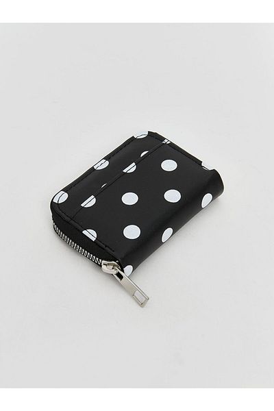 LC Waikiki New Season Polka Dot Patterned Women's Wallet - S5Pc59Z8