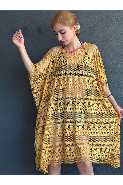 Gönülden Tasarım ΦΟΡΕΜΑ ΠΑΡΑΛΙΑΣ QUICK DRY GUPURE DESIGN PAREO ΜΕΓΕΘΟΣ 90 CM