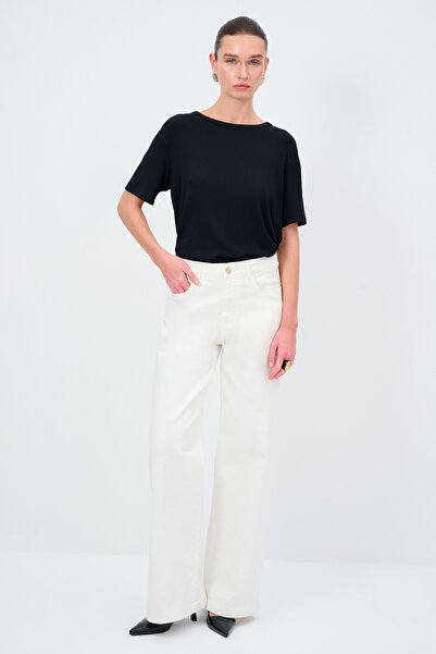 Love My Body Bol Paça Denim Pantolon