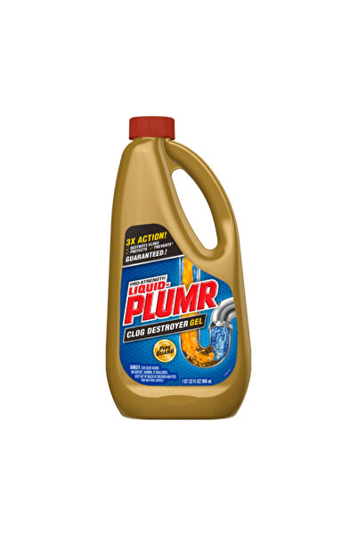 Liquid Plumr جل برو سترينث لإزالة الانسدادات مع حماية الأنابيب 946 مل