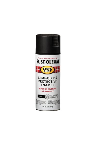 Rustoleum Stops Rust Semi-Gloss Protective Enamel Spray Paint 12 oz