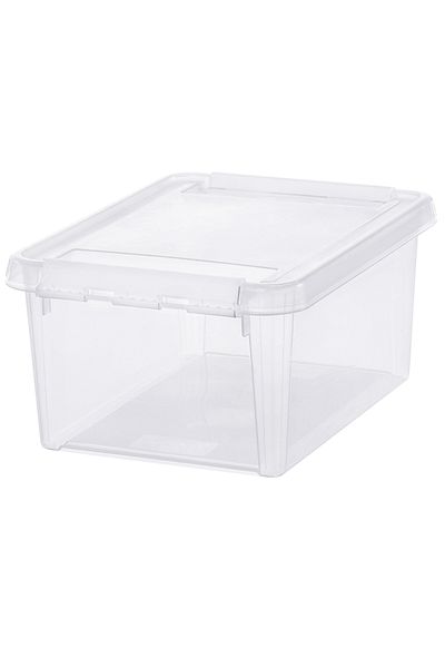 Orthex Storage and organization box, with lid, SmartStore Home 10, BPA-free plastic, 34x25x16 cm