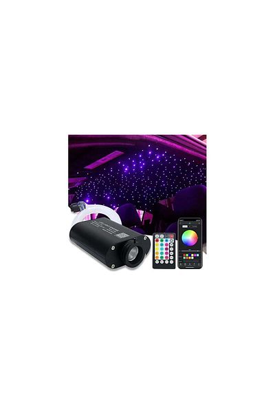 AUTOREY Kit tavan înstelat cu fibră optică RGBW 300 3M 0.75mm/1.00mm/1.50mm