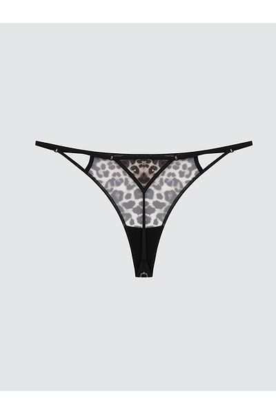 LC Waikiki New Season Leopard Patterned Fancy Thong Panties