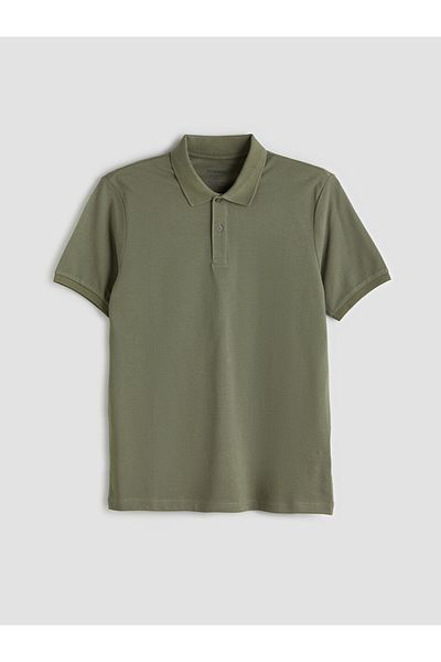 LC Waikiki Ανδρικό μπλουζάκι με κοντό μανίκι Polo Neck New Season - S52213Z8
