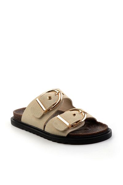 Bambi Beige Women's Slippers K04688002872