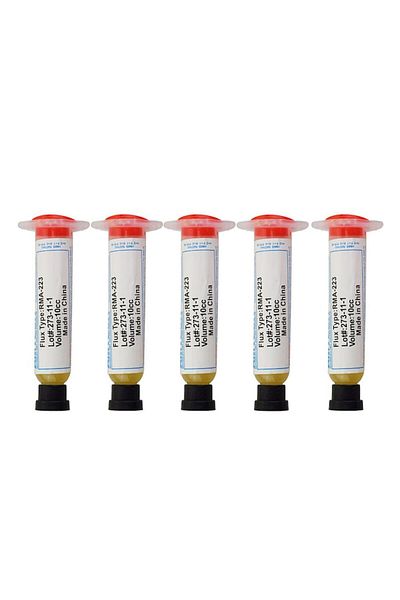 OEM Set 5 pieces flux, concentrated decapant paste RMA-223