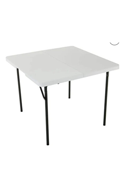 LifeTime طاولة قابلة للطي من المنتصف مربعة الشكل 73.7 × 93.9 × 93.9 سم