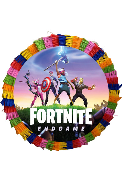 OEM Piniata pentru petreceri, 35 cm, multicolora, model Fortnite