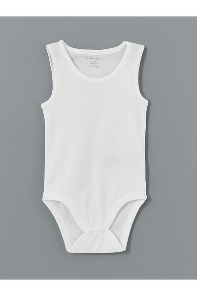 LC Waikiki New Season Organic Fabric Baby Boy Citcitli Bodysuit 2-Piece - S54558Z1