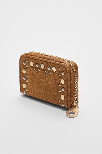 Stradivarius Small studded purse