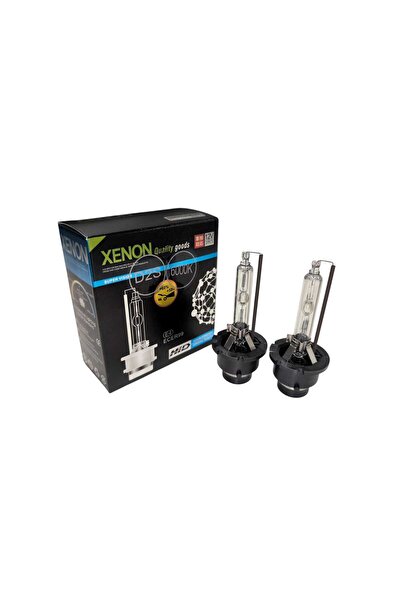 AUTOREY Set 2 becuri auto Xenon D2S 35W HID 6000K +60% luminozitate 3800 Lm l...