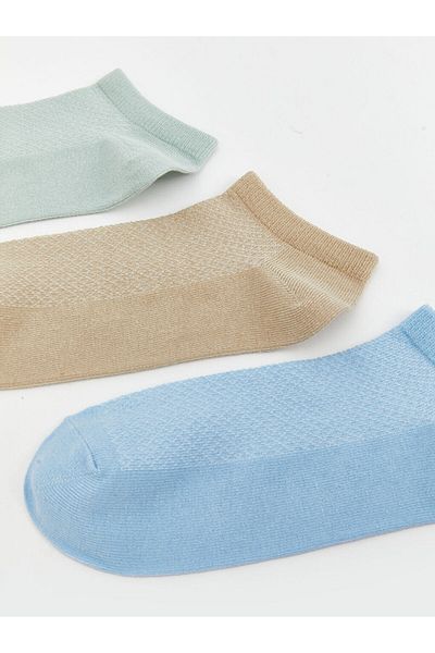 LC Waikiki New Season Women's Flat Booties Socks 5-Piece - S59902Z8