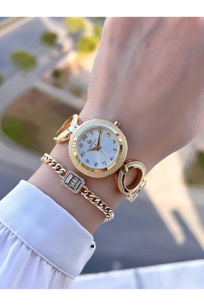 Revello By Revello Grinicci Elite Design 2 Years Warranty 5 Atm Water Resistant Women Wristwatch Grc.101.M6