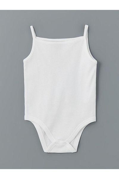 LC Waikiki New Season Organic Fabric Baby Girl Citcitli Bodysuit 3-Piece - S5G445Z1