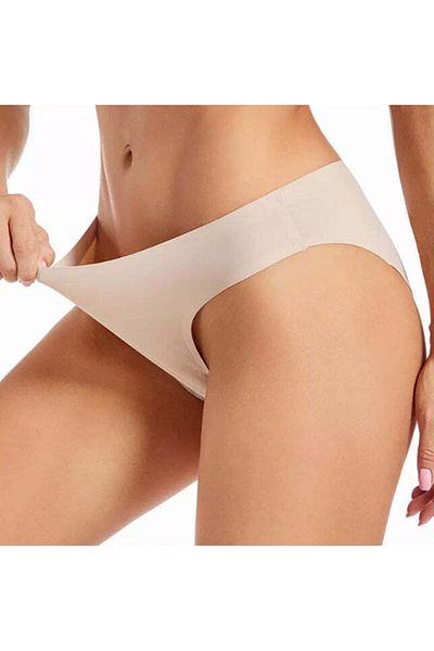 Linovit Menstrual Panties Model Slip - Beige - Beige, M