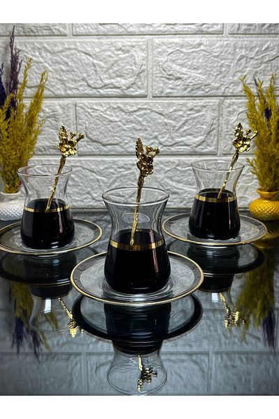 Ladwe 6 Persons 18 Pieces Luxury Tea Set Cup
