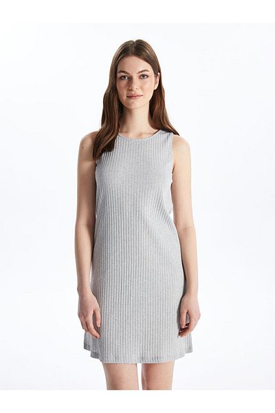 LC Waikiki New Season Women's Crew Neck Plain Nightdress - S4I916Z8