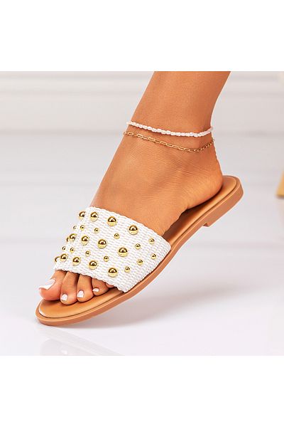 Lush Fashion Women's Slippers Made of Eco-friendly Leather