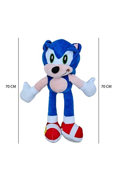 rexa Sonic and Silver the Hedgehog Plush Toys 70 CM for Kids and Fans