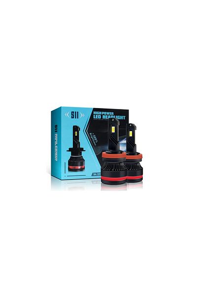 AUTOREY Set of 2 Auto LED H7 55w/bulb 20000 Lumens 6500K AUTO 12-24 Volts CSP Canbus