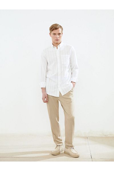LC Waikiki Regular Fit Poplin Men's Shirt