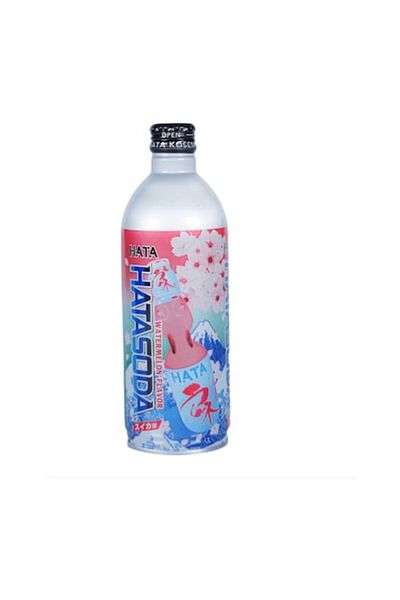 Ramunes Hata Soda Watermelon 500 ml, Refreshing Drink