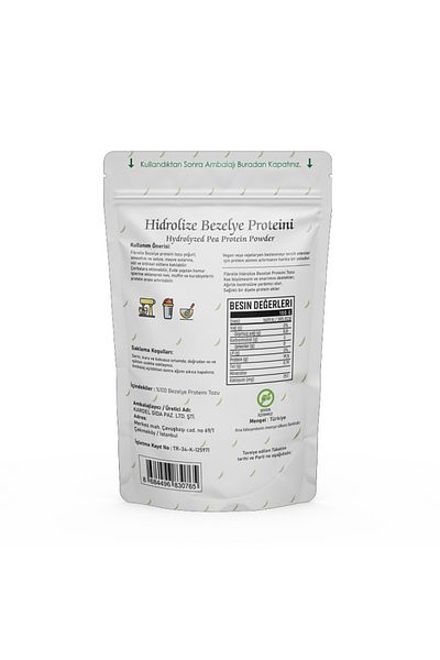 Fibrelle Hydrolyzed Pea Protein 100g