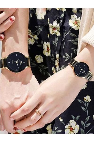 ZSTAR Jubilee Small Fashion Gold Couple Watches - Gold (PACK 1)