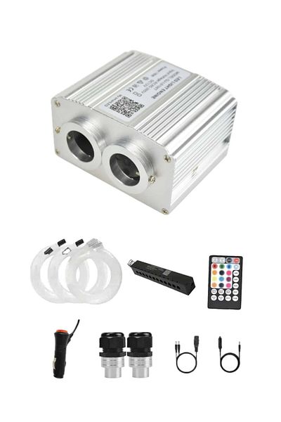 AUTOREY Fiber Optic Kit Starry Ceiling Auto 1200 Wires TWINKLE effect Kit 10 Comets included 3M length RGBW