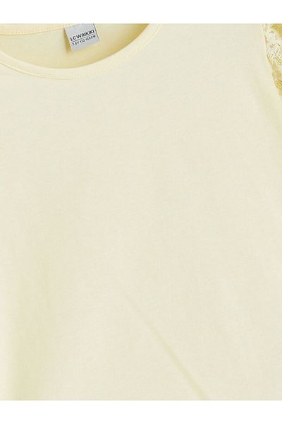 LC Waikiki New Season Crew Neck Girls' T-Shirt - S5M824Z4